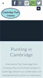 Mobile Screenshot of cambridgepuntcompany.co.uk